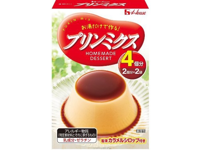 ハウス食品 プリンミクス ７４ｇ □お取り寄せ品 【購入入数６０個】
