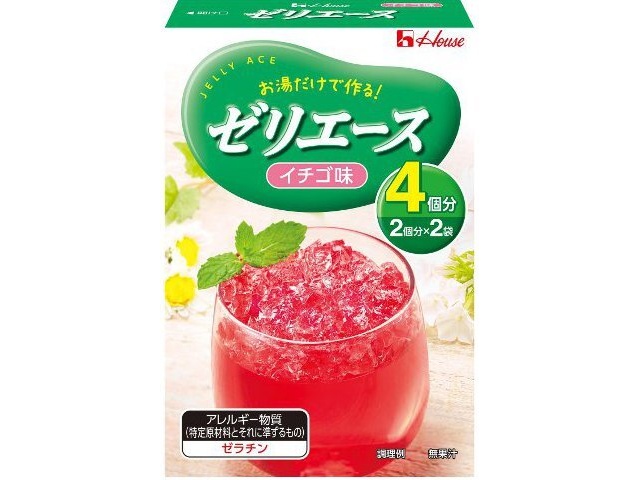 ハウス食品 ゼリエース イチゴ味９２ｇ □お取り寄せ品 【購入入数６０個】