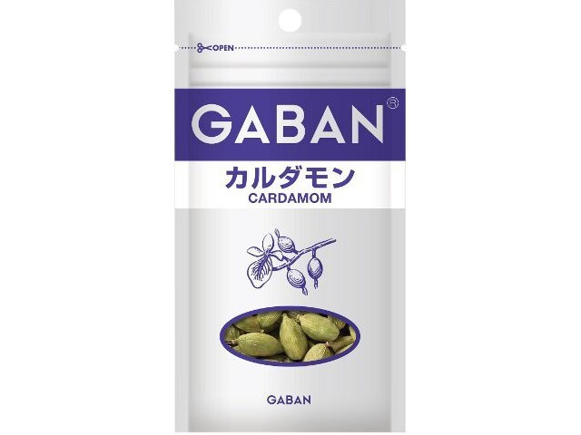 ＧＡＢＡＮ カルダモンホール 袋４ｇ □お取り寄せ品 【購入入数８０個】