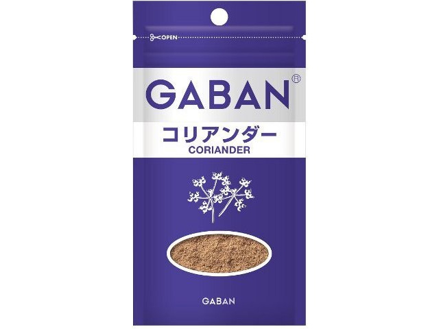ＧＡＢＡＮ コリアンダー 袋８ｇ □お取り寄せ品 【購入入数８０個】