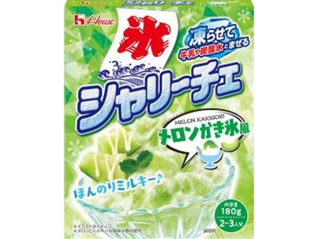ハウス食品 シャリーチェ メロンかき氷風１８０ｇ □お取り寄せ品 【購入入数６０個】