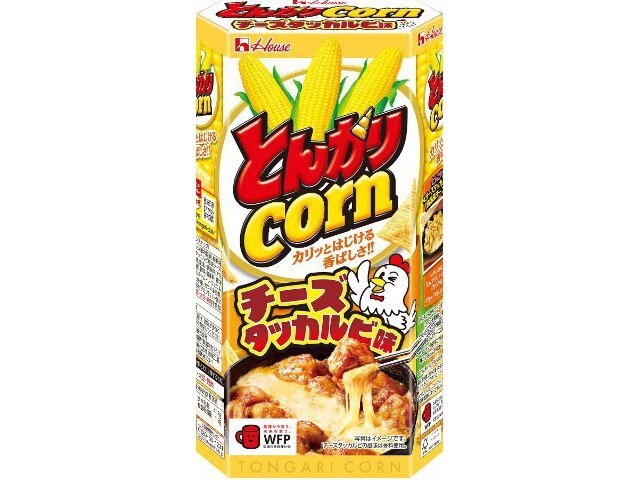 ハウス食品 とんがりコーン チーズタッカルビ味６８ｇ 【新商品 2/16 発売】 □お取り寄せ品 【購入入数２０個】