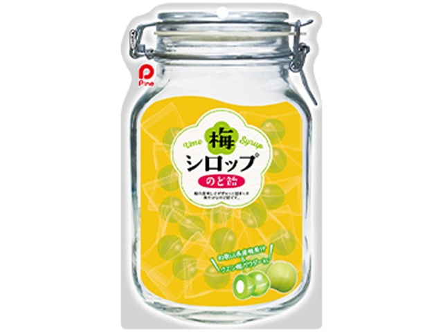 パイン 梅シロップのど飴 ８０ｇ □お取り寄せ品 【購入入数４８個】