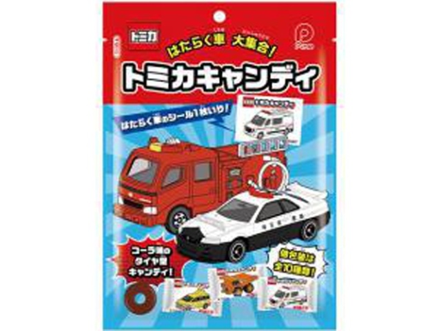 パイン トミカキャンディ ６５ｇ □お取り寄せ品 【購入入数４８個】