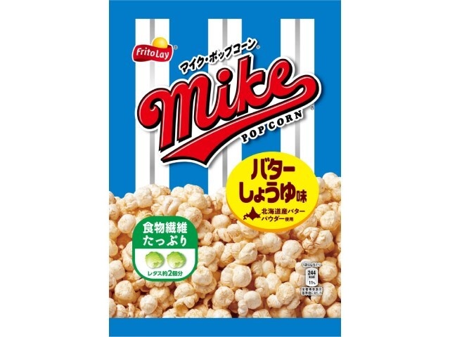 マイクポップコーン バターしょうゆ味５０ｇ △ 【購入入数１２個】