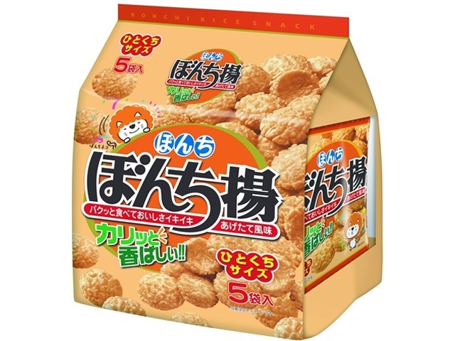 ぼんち ５袋入ぼんち揚 １０５ｇ □お取り寄せ品 【購入入数１０個】