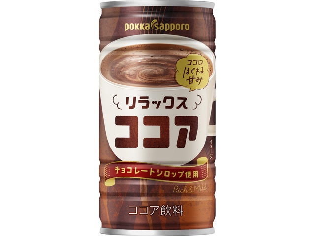 ポッカサッポロフード リラックスココア１９０ｇ 【今月の特売 飲料水】 △ 【購入入数３０個】