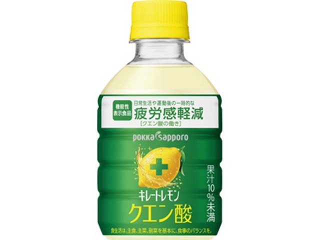 ポッカサッポロフード キレートレモンクエン酸Ｐ５２５ｍｌ 【今月の特売 飲料水】 △ 【購入入数２４個】