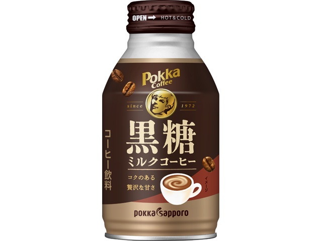 ポッカサッポロフード 黒糖ミルクコーヒー Ｂ缶２６０ｇ 【今月の特売 飲料水】 △ 【購入入数２４個】