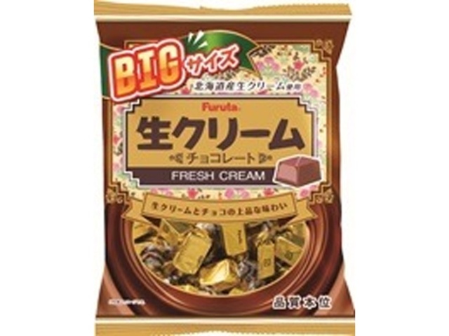 フルタ 生クリームチョコＢＩＧサイズ１８２ｇ □お取り寄せ品 【購入入数３２個】