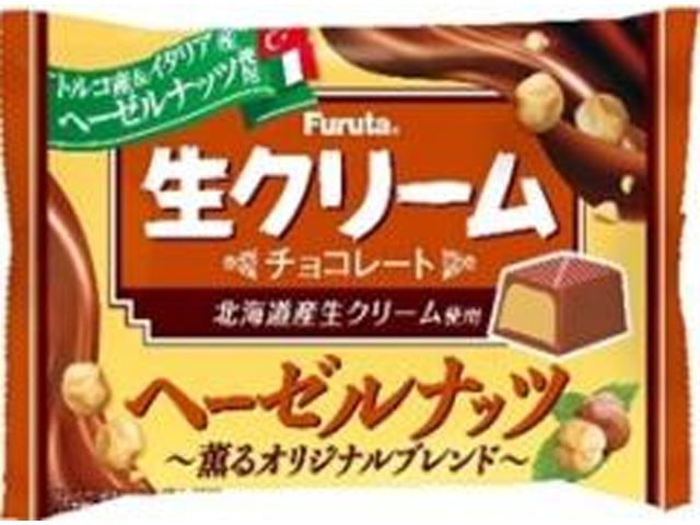 フルタ 生クリームチョコヘーゼルナッツ１１４ｇ □お取り寄せ品 【購入入数３６個】