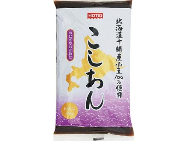 ホテイ こしあん北海道産 ４００ｇ □お取り寄せ品 【購入入数２０個】