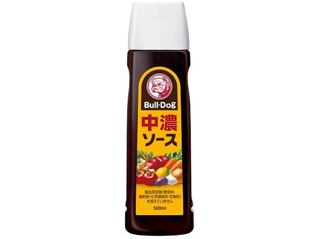 ブルドック 中濃ソース ５００ｍｌ 【今月の特売 調味料】 △ 【購入入数１０個】