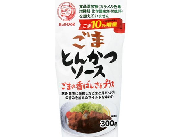 ブルドック ごまとんかつソース３００ｇ □お取り寄せ品 【購入入数６０個】