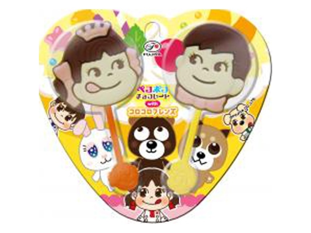 不二家 ペコポコチョコレート ２本 □お取り寄せ品 【購入入数１４４個】【数量限定】◇