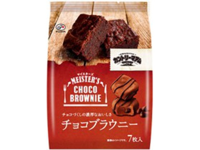 カントリーマアム マイスターズチョコブラウニー７枚 △ 【購入入数５個】【数量限定】◇