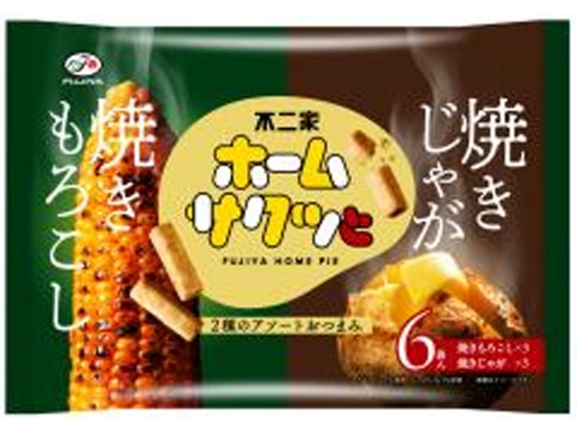不二家 ホームサクッと焼きもろこし＆焼きじゃが６袋 【新商品 3/24 発売】  【購入入数１８個】【数量限定】◇