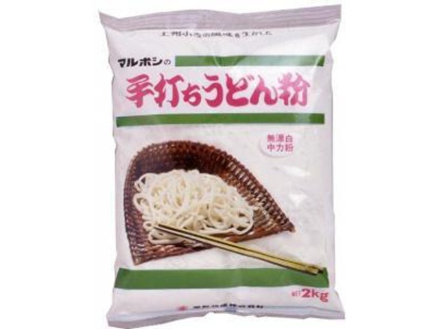 星野 手打ちうどん粉 ２ｋｇ業務用 □お取り寄せ品 【購入入数６個】
