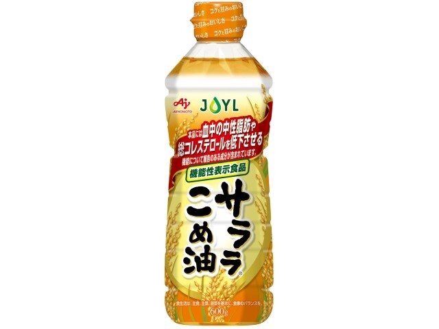 味の素 サララこめ油 ６００ｇ 【今月の特売 調味料】 □お取り寄せ品 【購入入数２０個】