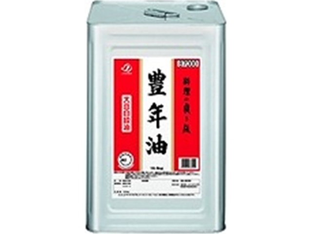 Ｊオイル 豊年油［大豆白絞油］１６．５ｋｇ業務用 △ 【購入入数１個】