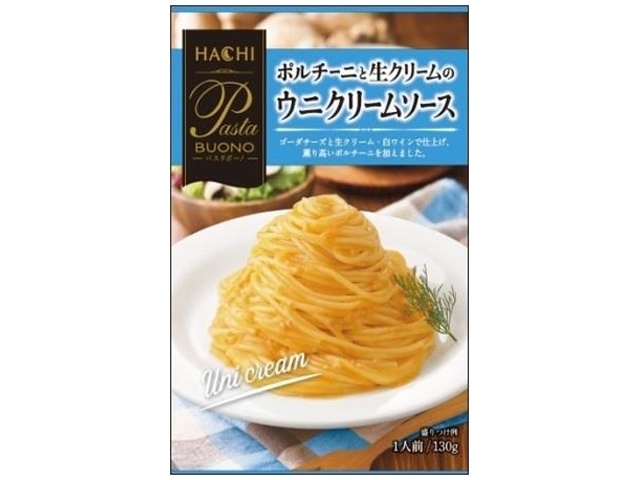 ハチ食品 ポルチーニと生クリームウニクリームソース □お取り寄せ品 【購入入数２４個】