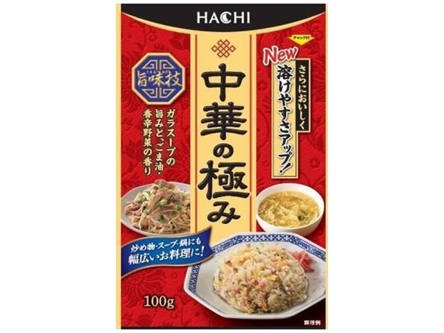 ハチ 中華の極み １００ｇ □お取り寄せ品 【購入入数１２個】