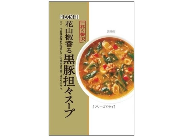 ハチ食品 一杯の贅沢 黒豚坦々スープ □お取り寄せ品 【購入入数８０個】
