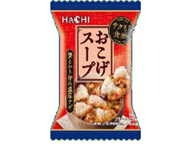 ハチ食品 蟹とかき卵の濃厚チゲおこげスープ１食 【新商品 3/2 発売】 □お取り寄せ品 【購入入数３０個】