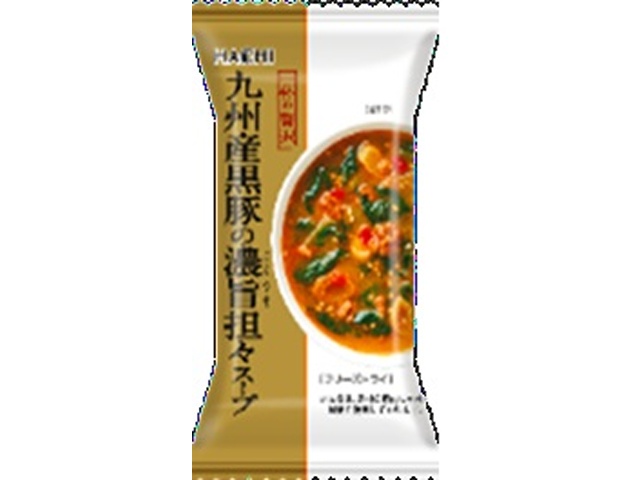 ハチ食品 九州産黒豚の濃旨坦々スープ１食 【新商品 3/2 発売】 □お取り寄せ品 【購入入数５０個】
