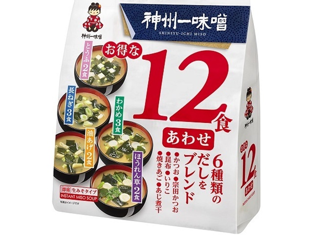 神州一 お得な１２食あわせみそ仕立て △ 【購入入数６個】