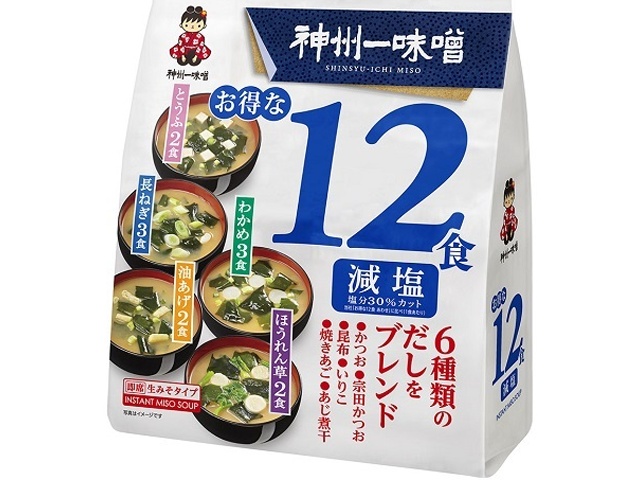 神州一 お得な１２食減塩  【購入入数６個】