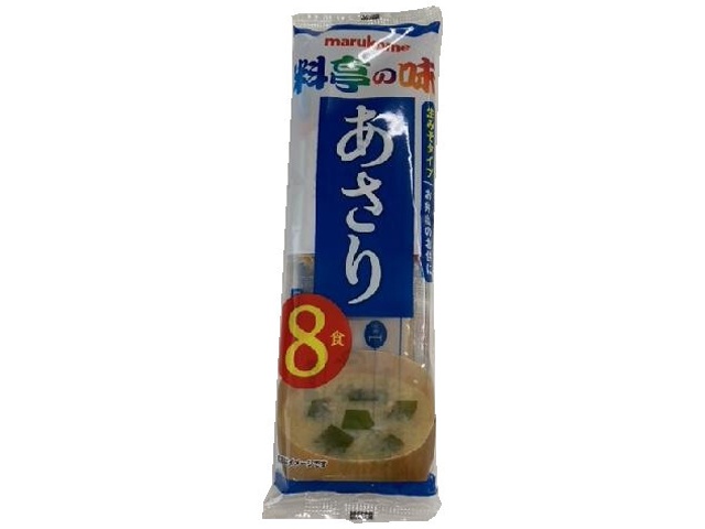 マルコメ 即席生みそ汁 あさり８食入 △ 【購入入数１２個】