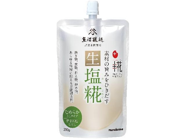 マルコメ プラス糀 生塩糀こし２００ｇ □お取り寄せ品 【購入入数３２個】