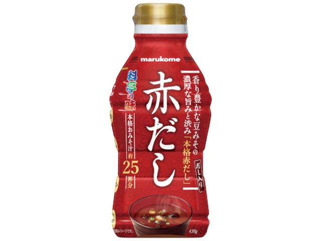 マルコメ 液みそ赤だし ４３０ｇ □お取り寄せ品 【購入入数１０個】