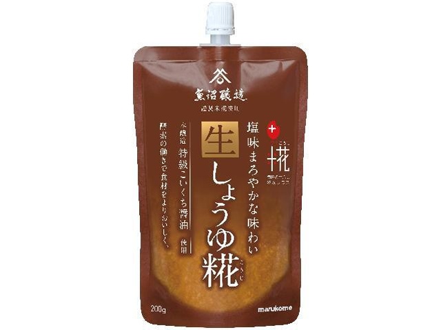 マルコメ プラス糀 生しょうゆ糀２００ｇ □お取り寄せ品 【購入入数３２個】