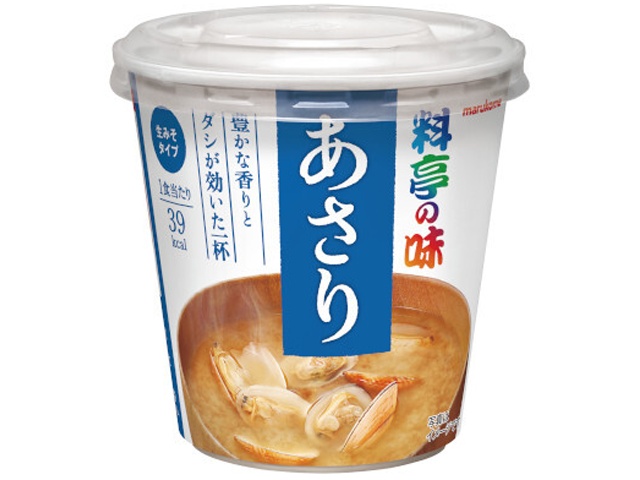 マルコメ カップ料亭の味あさり１食  【購入入数６個】