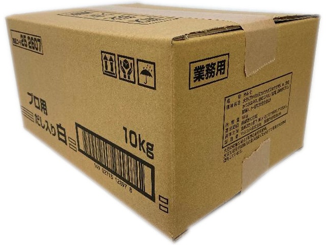 マルコメ プロ用だし入り白 １０ｋｇ業務用 □お取り寄せ品 【購入入数１個】