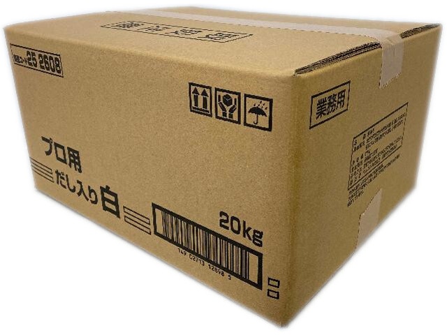 マルコメ プロ用だし入り白２０ｋｇ業務用 □お取り寄せ品 【購入入数１個】