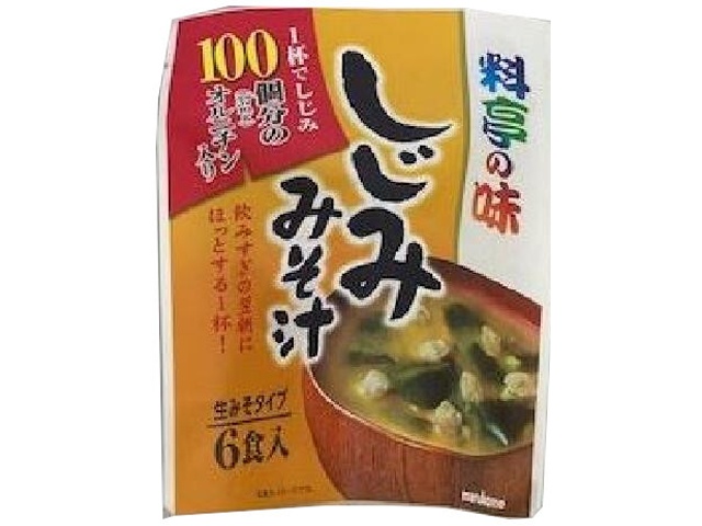 マルコメ お徳用料亭の味しじみ６食 □お取り寄せ品 【購入入数４２個】