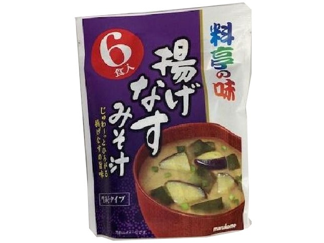 マルコメ お徳用料亭の味 揚げなす６食 □お取り寄せ品 【購入入数４２個】