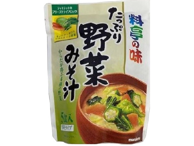 マルコメ お徳用料亭の味 たっぷり野菜みそ汁５食 □お取り寄せ品 【購入入数４２個】