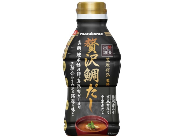 マルコメ 液みそ賛否両論贅沢鯛だし ４３０ｇ □お取り寄せ品 【購入入数１０個】