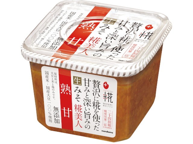 マルコメ プラス糀生みそ 糀美人熟甘６５０ｇ □お取り寄せ品 【購入入数８個】