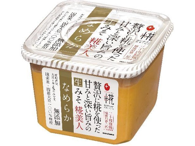 マルコメ プラス糀生みそ 糀美人なめらか６５０ｇ □お取り寄せ品 【購入入数８個】