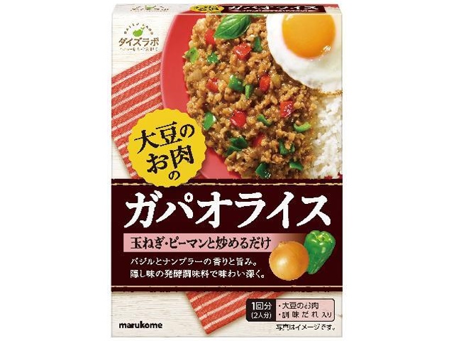 マルコメ ダイズラボ大豆のお肉ガパオライスの素 □お取り寄せ品 【購入入数４０個】