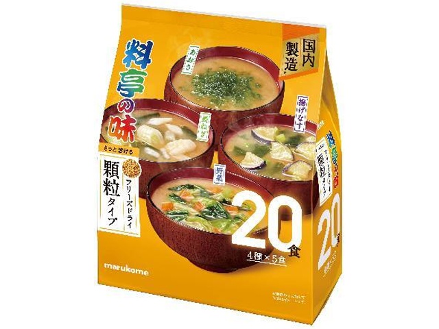 マルコメ ＦＤ顆粒料亭の味 アソート２０食 □お取り寄せ品 【購入入数１６個】