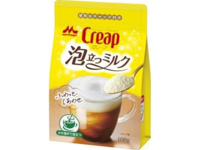 森乳 クリープ泡立つミルク袋１００ｇ □お取り寄せ品 【購入入数２４個】