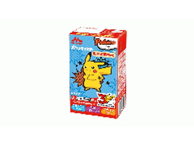 森乳 ポケモンドリンク 紙１２５ｍｌ 【新商品 4/7 発売】 □お取り寄せ品 【購入入数２４個】