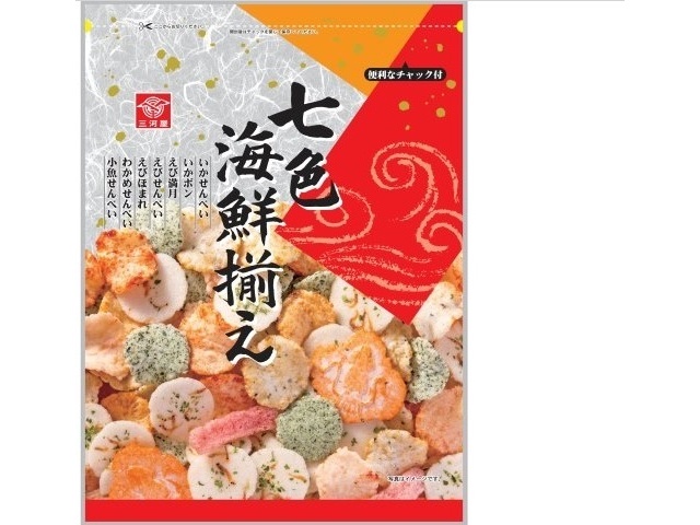 三河屋 七色海鮮揃え １２５ｇ  【購入入数１２個】