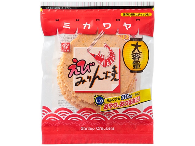 三河屋 大容量１２枚えびみりん焼 □お取り寄せ品 【購入入数２４個】
